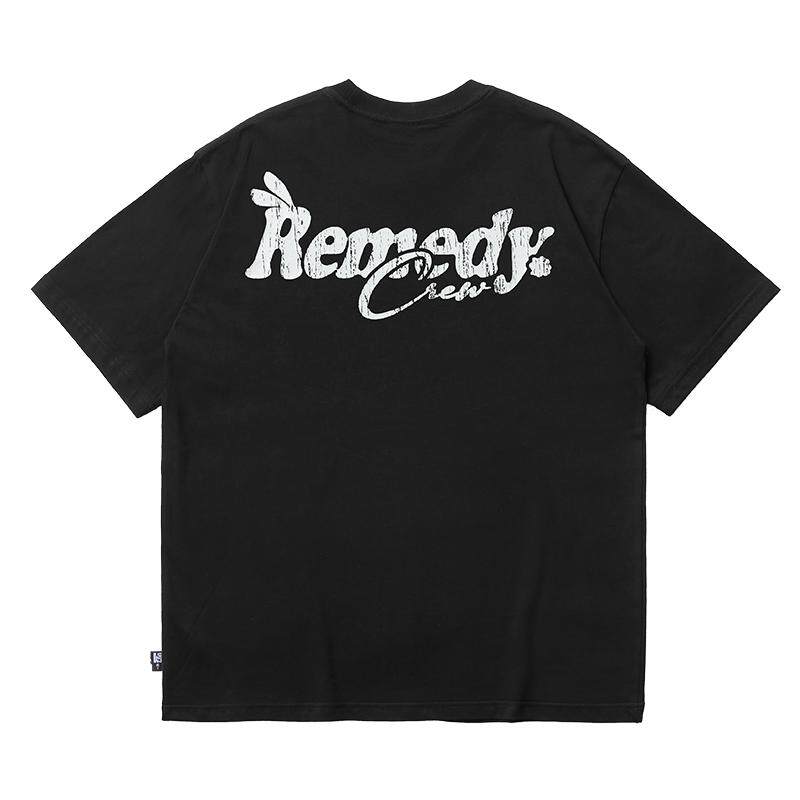 Remedy短袖美式男女印花T