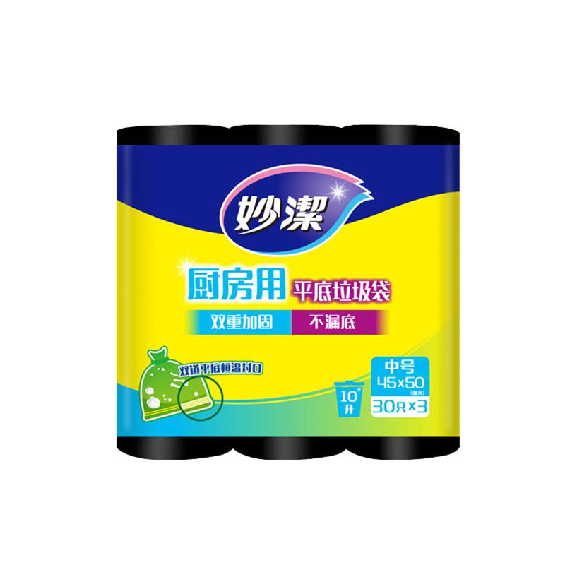 妙洁厨房中号加厚一次性垃圾袋
