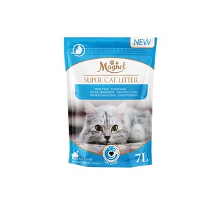 Magnet木薯猫咪砂沙除臭剂瞬吸结团快杀菌去尿味混合10斤装包邮