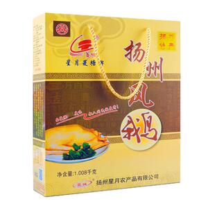 星月菱塘老鹅肉开袋即食礼盒彩袋