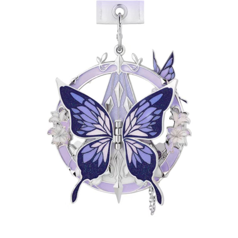 【官方正品】keep蝶舞花息奖牌蝴蝶谷高颜值周边浪漫神秘紫馈赠
