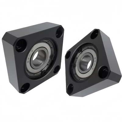 方法兰型轴承座固定座45钢发黑