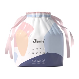 哎哟咪一次性洗脸巾棉柔巾洁面巾加厚干湿两用美容院卷筒式