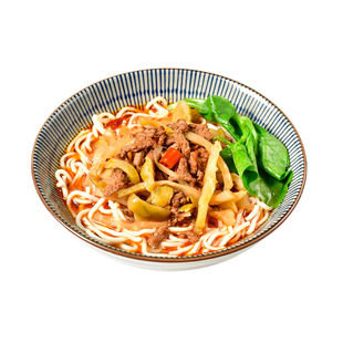 粮农榨菜肉丝面浇头260g料理包商用成品面馆汤面粉面浇头面卤批发