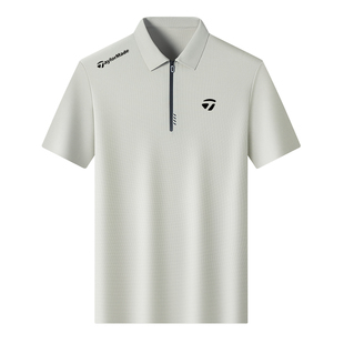 Taylormade泰勒梅高尔夫男装2026春夏男士polo衫运动速干短袖t恤