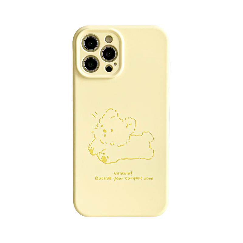 benefit简约线条猫咪狗狗情侣18pro17适用于iphone16promax苹果15PRO手机壳13新款14保护套