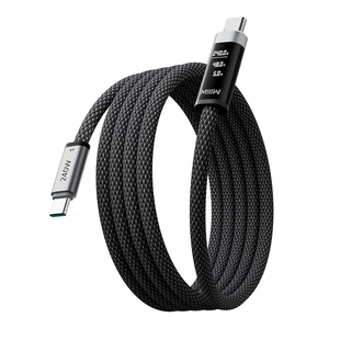 【新品上市】米物数显240W编织磁吸数据线type-C口充电线6A快充适用苹果17华为手机平板笔记本电脑耳机游戏机