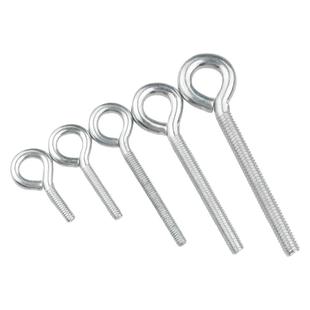 镀锌羊眼螺丝吊环 带圈挂钩圆环螺钉闭口羊眼圈螺丝钉M4M5M6M8M10