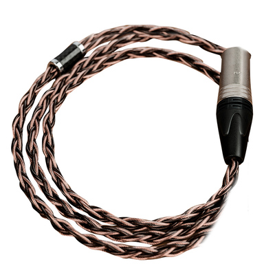 DUNU达音科DUW10头戴式耳机专用升级线hd490pro平衡线focal耳机线