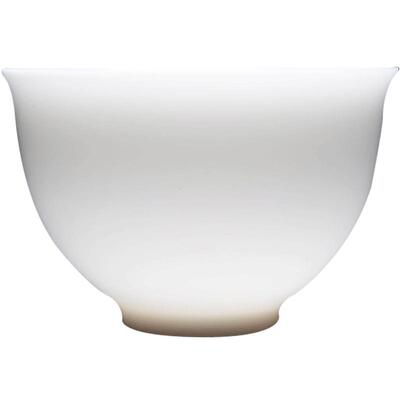 容山堂白瓷薄胎茶杯闻香杯单杯盏