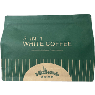 马来西亚原装进口白咖啡无植脂末三合一速即溶咖啡粉特浓提神拿铁