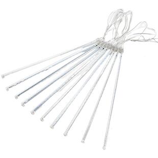 流星雨led灯七彩灯闪灯太阳能流星灯户外防水新年春节树氛围装饰