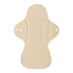 棉小姐日用纯彩棉布可水洗卫生巾250mm反复使用A类棉布透气姨妈巾