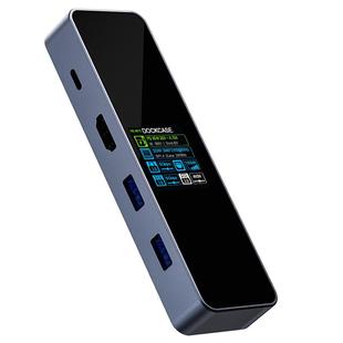 Dockcase多凯斯拓展坞iPhone手机扩展坞Macbook笔记本USB转网口Ipad Type-C网线转接口苹果投屏转换器转HDMI