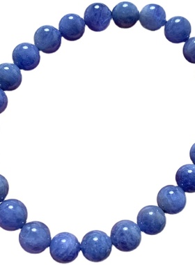 天然坦桑石单圈手链海洋之心水晶