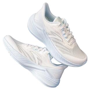 安踏奶蓝色凌风跑步鞋女鞋轻质缓震2026春夏网面透气休闲运动鞋子