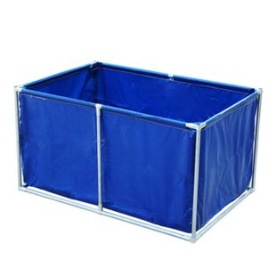 带支架帆布鱼池加厚养殖水池户外游泳池防水布蓄水池家用养鱼池