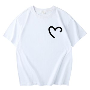 亲子装t恤一家三口 四口2023新款夏装母女母子洋气纯棉短袖体恤潮