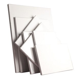 10个装 空白油画框亚麻油画布框布面油画板油画套装初学者练习手绘画材料油画颜料丙烯画板布板工具带框