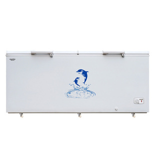 澳柯玛商用冷藏保鲜冷冻冰柜大容量冰箱一级能效速卧式海鲜冻冷柜