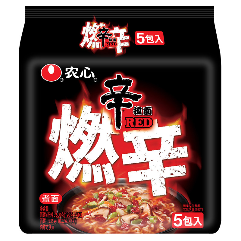 农心方便面超辣燃辛拉面