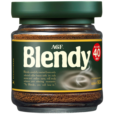 agf国内速溶黑咖啡blendy