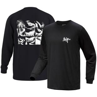 ARC'TERYX始祖鸟 KRAGG SL COTTON BIRD TILE 男子 棉质长袖T恤