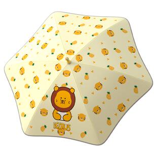 儿童雨伞圆角大号小学生上学专用超大双人加大加固加厚结实长柄伞