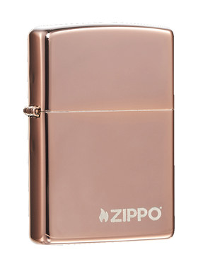 zippo火机正品玫瑰金旗舰店送礼
