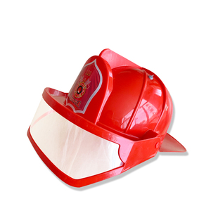 儿童消防员帽子声光帽水枪背包灭火器消防斧头幼儿园角色扮演道具