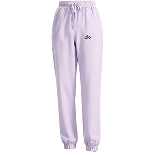 ALOACTIVE瑜伽裤女修身束脚宽松运动裤户外健身跑步跳操九分裤