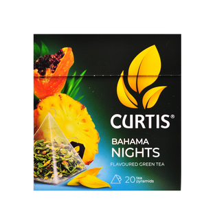 俄罗斯进口柯蒂斯花果茶红茶绿茶果味茶三角茶包下午茶冷热水冲泡