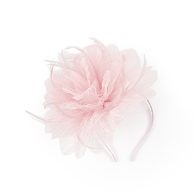 新中式网纱羽毛头花发箍发夹民国小姐复古高端表演新娘发饰新款