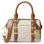 Michael Kors Bedford小号波士顿老花女士手提包