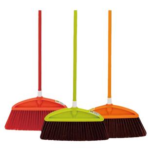 长柄不锈钢软毛扫把单个不弯腰家用扫帚耐用塑胶套房酒店客厅