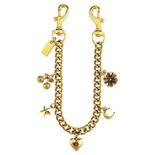 适用coach蔻驰波士顿18装饰链延长链nolita19腋下包包吊饰链挂件