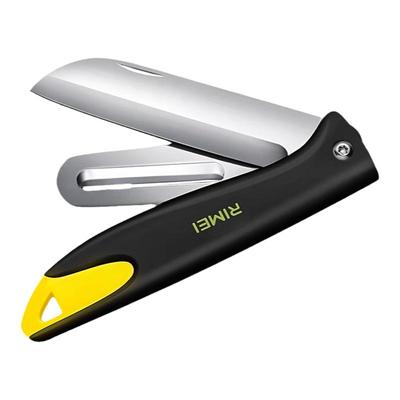 金达日美折叠水果刀削皮刀二合一便携不锈钢小刀家用办公室宿舍用