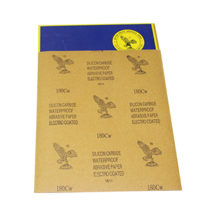 鹰牌砂纸60#-2000# 鹰牌水砂纸汽车抛光打磨碳化硅水砂漆面打磨砂