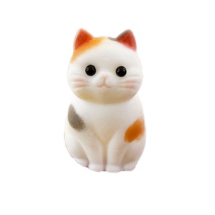 原创猫咪捏捏乐食品级硅胶材质纯手工绘制生日摆件送礼物解压玩具