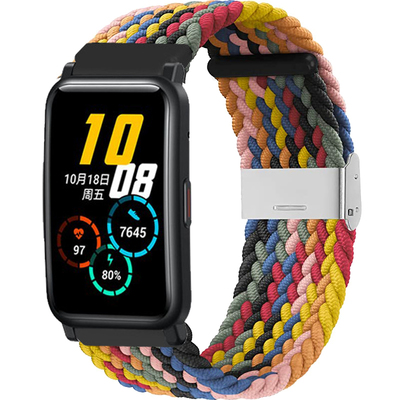 荣耀es运动手表带honor透气尼龙