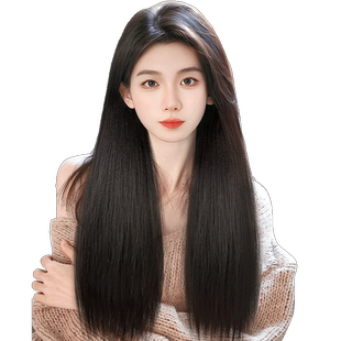 假发女长发三片式假发片长直发增发量蓬松隐形接发片无痕接发发片