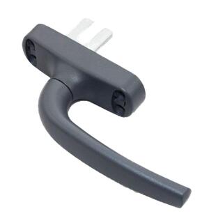 春光50铝合金窗户传动执手平开窗拉手外推窗把手锁扣螺丝孔距70MM