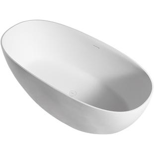 GABO观博卫浴小户型浴缸家用羽质石人造石浴盆民宿独立浴池QZ8649