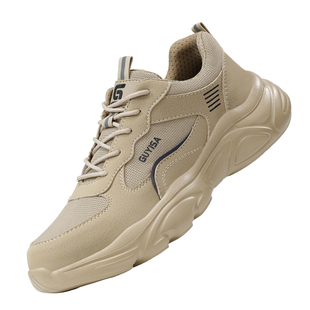 古伊萨劳保鞋男款士冬季防砸防刺穿男士轻便钢头带钢板老保工作鞋