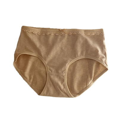 女士大码舒适好穿中腰包臀三角裤