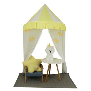 儿童帐篷娃娃家布置幼儿园小班马戏团公主房游戏屋读书角墙面床头