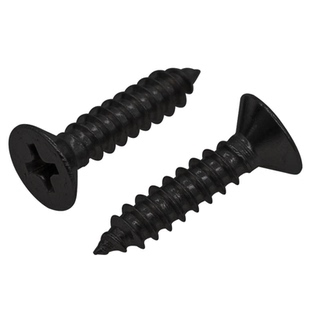 金固盈发黑304不锈钢十字沉头自攻钉ST2.2-ST8平头自攻螺丝GB846