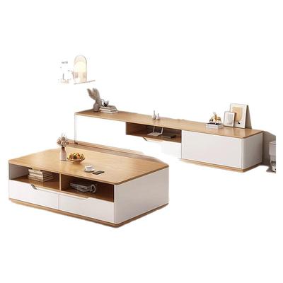 实木电视柜客厅茶几电视机柜组合