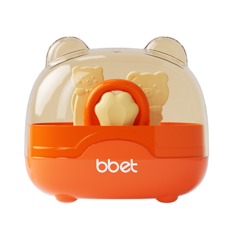 巴比象婴儿指甲剪新生专用防夹肉宝宝指甲刀套装安全剪刀儿童用品