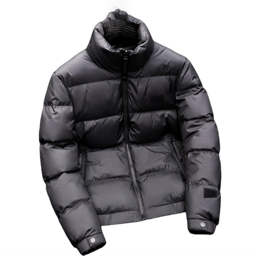 欧洲站高端轻便立领羽绒服男士秋冬季新款加厚90白鸭绒外套男短款